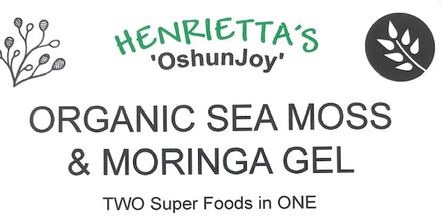 'OsunJoy' ORGANIC SEA MOSS AND MORINGA GEL