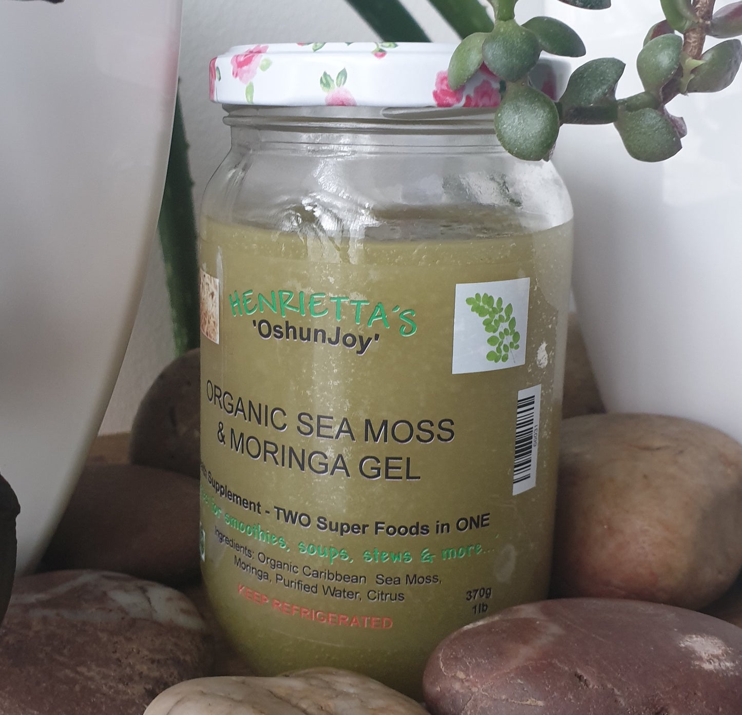 'OsunJoy' ORGANIC SEA MOSS AND MORINGA GEL